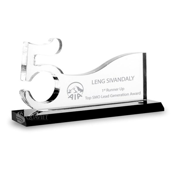 Biểu trưng mica vinh danh Runner