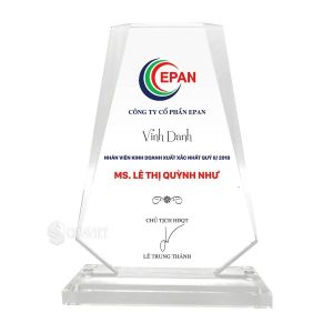 Biểu trưng mica vinh danh nhân viên