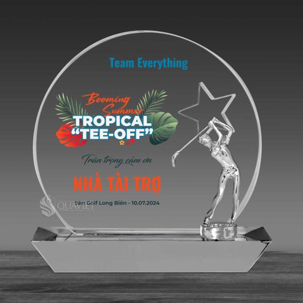 Biểu trưng mica cho nhà tài trợ