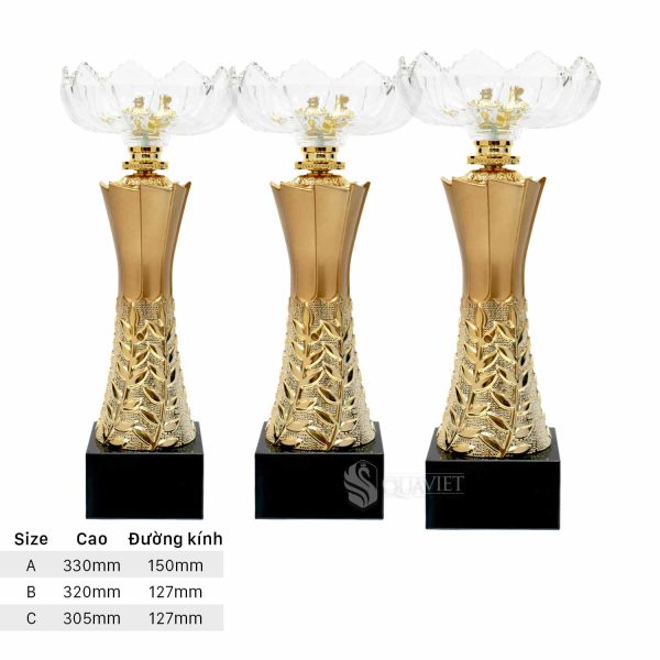 Các size cúp kỹ thuật 91V514