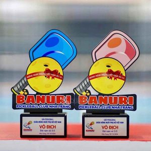 Cúp Pickleball cho câu lạc bộ