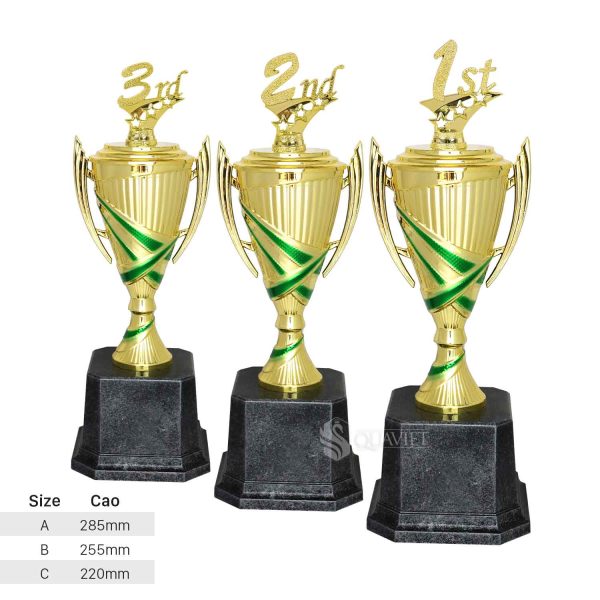 Các size cúp nhựa hội thao JT1014